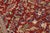 Textile Floral 1990's Tabriz Pak-Persian Red/Tan Wool Rug - 6'1'' X 9'2'' For Sale - Image 7 of 9