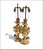 Metal French Empire/NeoClassical Gilt Bronze W/Lion Heads Lamps-Set of Two For Sale - Image 7 of 7