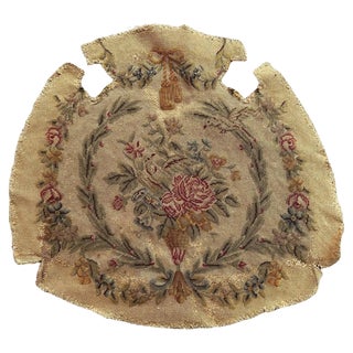 French Needlepoint Chair Cover Tapestry from Bobyrug, 1890s For Sale