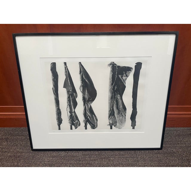 Abstract 1980s Wolfgang Gäfgen, Untitled, From Hata, Framed For Sale - Image 3 of 3