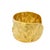 A beautiful vintage Italian cuff bracelet crafted in solid 18 karat yellow gold, designed with a richly textured...