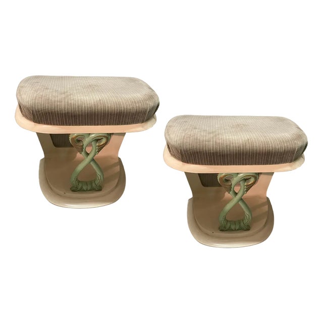 Set of Stools by Pier Colli Luigi, 1940s For Sale