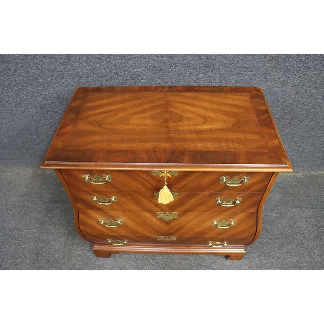 Weiman Weiman Cherry Bombay Commode Chest For Sale - Image 4 of 13