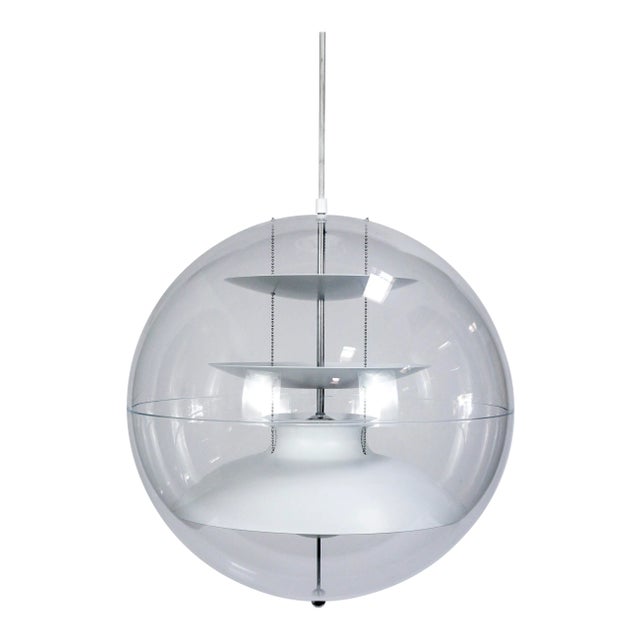 Verner Panton "Panto Lamp" Hanging Sphere Light For Sale