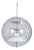 Verner Panton "Panto Lamp" Hanging Sphere Light For Sale