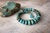 Hubei Turquoise Beaded Necklace With Sterling Silver Turquoise Clasp, 18.5" For Sale - Image 11 of 11