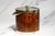 Wonderful Antique English Wood Biscuit Barrel Jar With Lid Silverplate Fittings Porcelain Liner Home Decor For Sale - Image 9 of 11