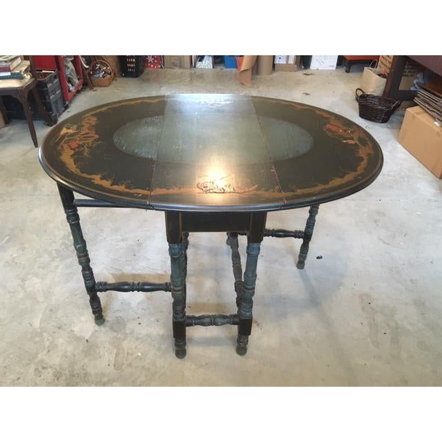 Antique Chinoiserie Gate Leg Table Imperial Furniture Company Chairish