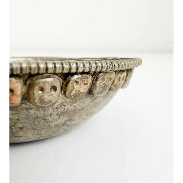 Early 20th Century Tibetan Offering Bowl For Sale - Image 4 of 7