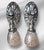 1900s Silver Art Deco Sconces With Etched Shades - a Pair For Sale - Image 9 of 10