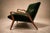 1950s Giuseppe Scapinelli Sculptural Sofa in Solid Caviúna & Deep Evergreen Italian Mohair Velvet, Brazil, 1950s For Sale - Image 5 of 18