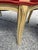 1940s French Provincial Fauteuil Carved Wood Upholstered Chairs For Sale - Image 11 of 17