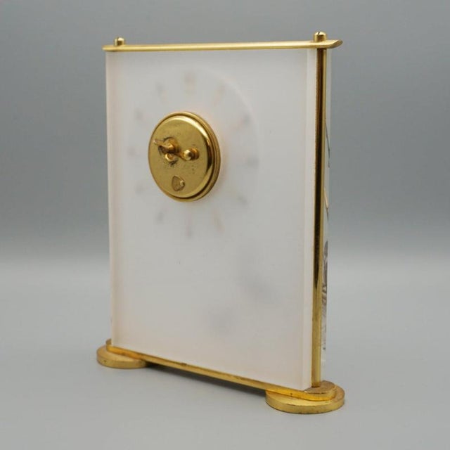 1960s Marina Mantel Clock by Jaeger LeCoultre for Aeg, 1960s For Sale - Image 5 of 10