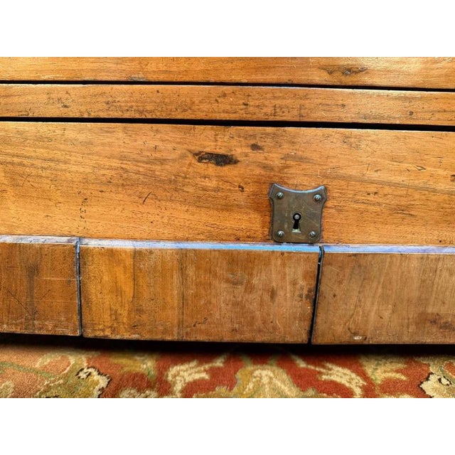 Louis Philippe Walnut Chest of Drawers For Sale - Image 3 of 9