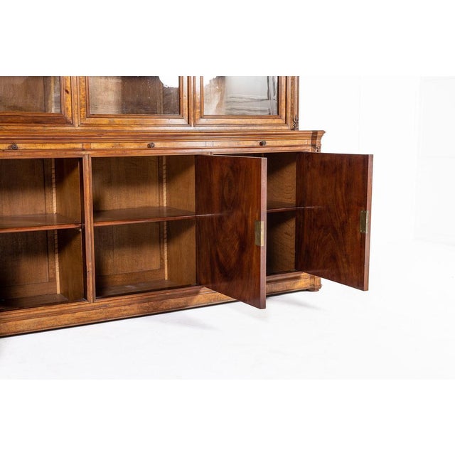 Early 19th Century French Mahogany Bookcase For Sale - Image 13 of 16