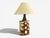 Bj Keramik, Large Table Lamp, Brown Stoneware, Denmark, 1960's For Sale - Image 4 of 12