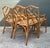 Vintage Chinese Chippendale Rattan Dining Chairs - Set of 4 For Sale - Image 12 of 12