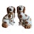 A Fine Pair of Antique Staffordshire Spaniel Dogs With Copper Lustre, Circa 1880 For Sale