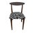 One dining chair in the manner of Kurt Ostervig Danish modern solid wood in a walnut finish in the style of Kurt Ostervig....
