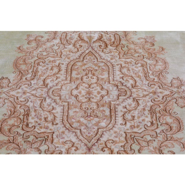 1960s Vintage Turkish Anatolian Hand Knotted Wool Rug, 10'9x17 For Sale - Image 5 of 6