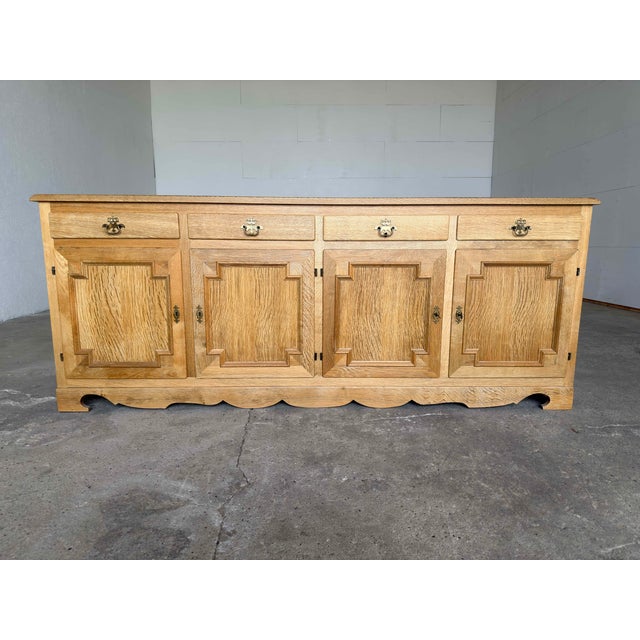 Mid-Century Modern Oak Sideboard from Hundstrup Møbelfabrik, 1970s For Sale - Image 15 of 15