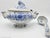 Mid 19th Century "Italy" Blue and White Tureen With Lid and Ladle For Sale - Image 4 of 5