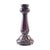 1970s Violet Glass Candleholder, Northern Europe, 1970s For Sale - Image 5 of 5