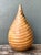Mid-Century Modern Vintage Natural Wood Teardrop Vase For Sale - Image 3 of 13