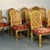 1960s Set of Ten Louis XV Style Dining / Side Chairs, Clayed Gilt and Cane, French For Sale - Image 5 of 12