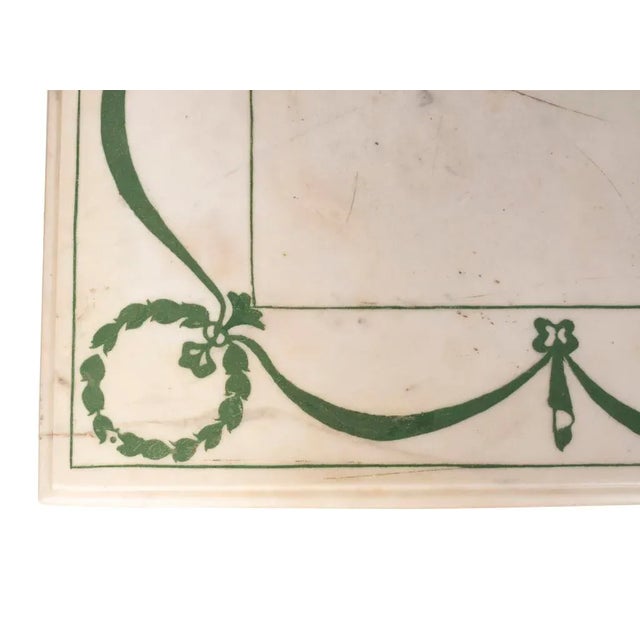 Irish Regency Giltwood and Faux Painted Console Table For Sale - Image 12 of 12