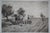 Antique Peter Moran Farming Mowing Boy Riding Plough Landscape Etching 27" For Sale - Image 6 of 11