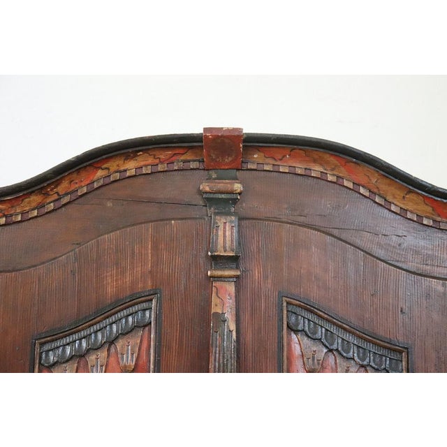 Antique Tyrolen Wardrobe in Pine, 1800s For Sale - Image 12 of 18