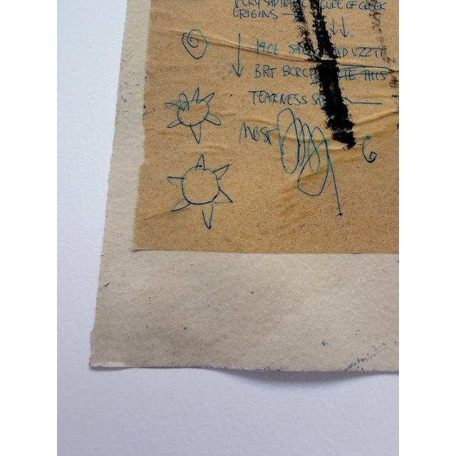 Black Jean Michel Basquist (1960-1988), Untitled (Crown), 1982, Copyright Estate of Jean Michel Basquiat, Licensed by Artestar New York, Printed in the Uk For Sale - Image 8 of 13