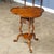 Brown Traditional Burled Clover Table For Sale - Image 8 of 12