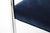 Ludwig Mies Van Der Rohe Brno Tubular Chair in Navy Blue Velvet Fabric by Gordon For Sale - Image 13 of 14