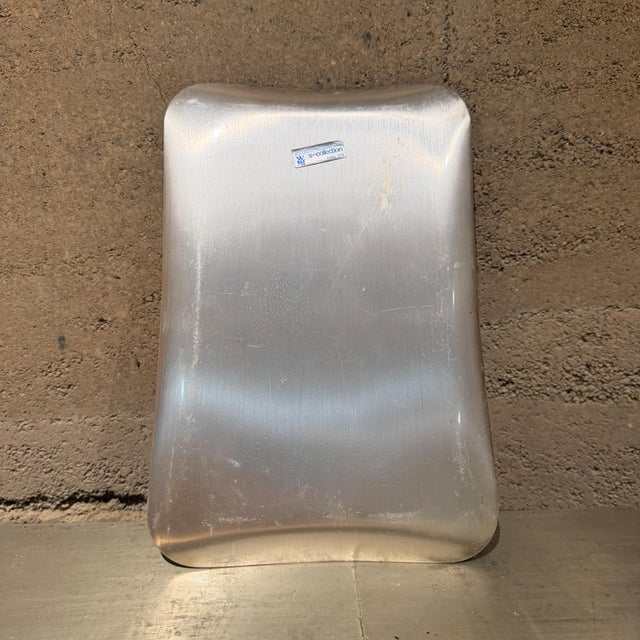 For your consideration a silver plated tray from circa the 1970s. Produced by WMF S Collection Tray fetures a unique...