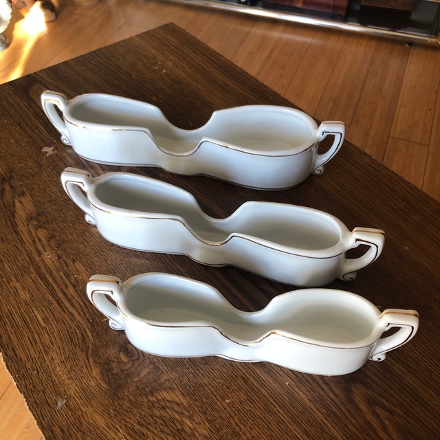Ceramic Flatware Silverware Caddy Set Of 3 Chairish