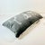 Slate Gray 1990s Vintage Boho Chic Skelton Yoga Lumbar Decorative Halloween Pillow, Feather-Down For Sale - Image 8 of 15