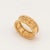 Van Cleef & Arpels Vca 18k Rose Gold Perlée Band Ring Size 5.5 For Sale - Image 10 of 11