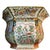 Red Chinese Rose Famille Vintage Cache Pot Jardinière Planter With Saucer For Sale - Image 8 of 17
