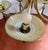 Brass 1960s Midcentury Modern Wood and Brass 5-Light Chandelier With Starburst Shades For Sale - Image 8 of 12