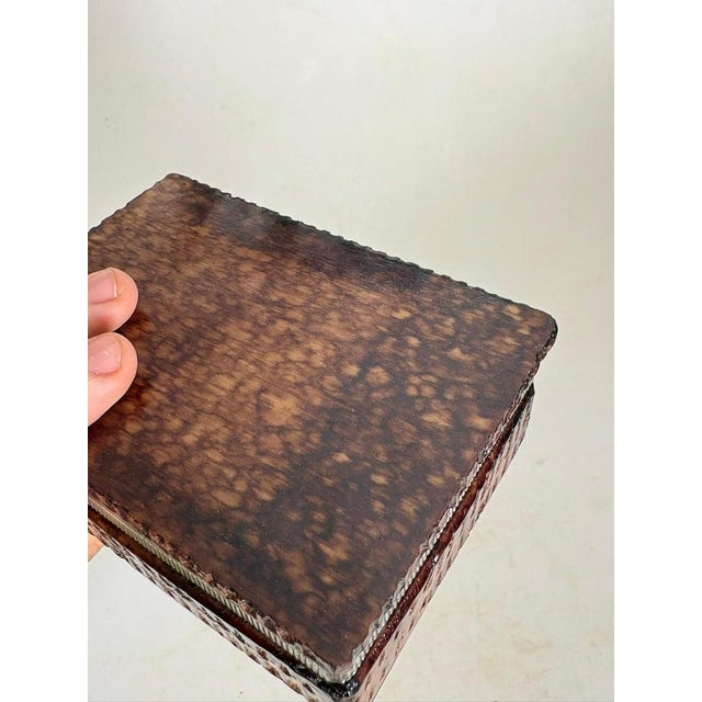 Onyx Box in Brown, France, 1970 For Sale - Image 9 of 12