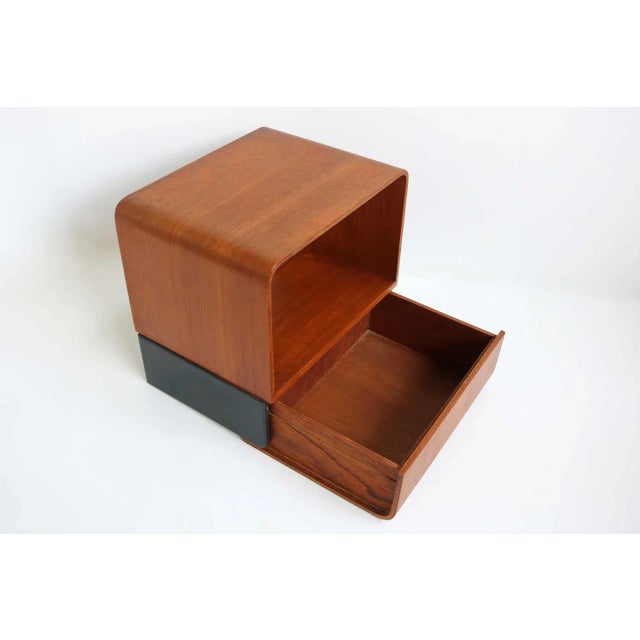 Brown Vintage Nightstand by Friso Kramer for Auping, 1960s For Sale - Image 8 of 13