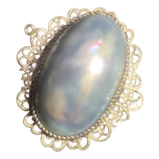 Coque De Perle (French for "Pearl Shell") Is an Antique Faux Pearl Crafted During the Georgian Era For Sale