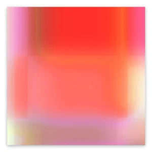 Contemporary Abstract Pigment on Watercolor Paper Photography "Em2020-59" by Bill Kane