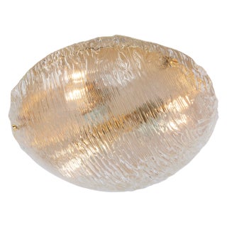 Large Ceiling Light attributed to Carlo Scarpa for Venini, 1950s For Sale