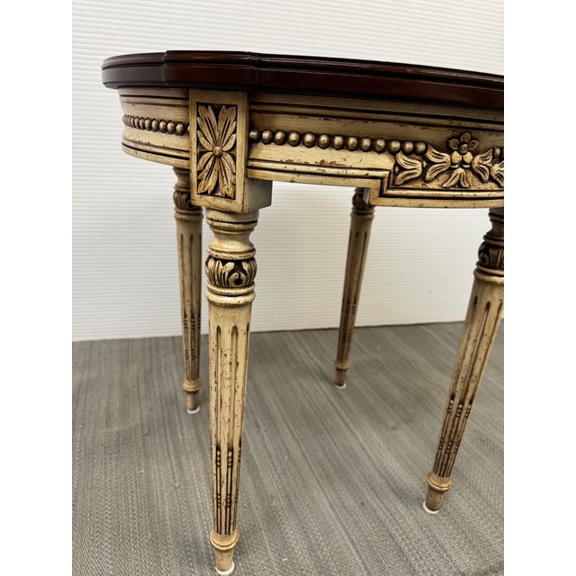 Karges Furniture Company French Regency Side Table, 22.5 Inches For Sale - Image 10 of 12