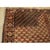 1890s Red Tribal Geometric Antique Small Wool Ersari Beshir Muslim Prayer Rug For Sale - Image 4 of 9