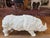 White 1960s Italian Modern Glazed Ceramic Rhinoceros For Sale - Image 8 of 11