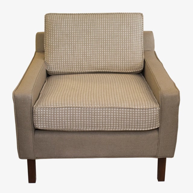 Gorgeous, newly reupholstered club chair by B.G. Mesberg for Directional Design This chair was recently reupholstered in...